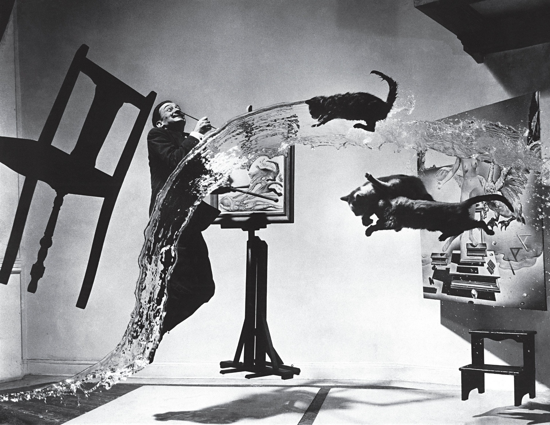 philippe halsman - "dalí atomicus" - 40.léta minulého století